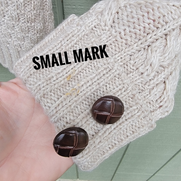 Inis Craft Irish 100% Merino Wool Cable Knit Zip - Picture 7 of 8